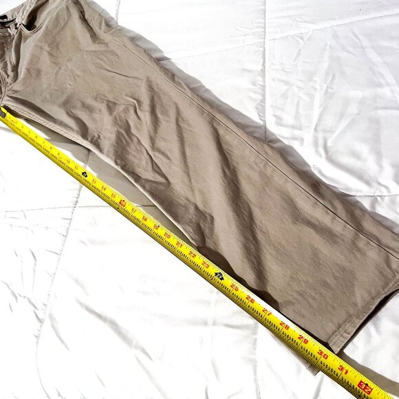Polo Ralph Lauren Pants 32x32 Tan Khaki Varick Slim Straight Stretch Chino - Picture 14 of 15